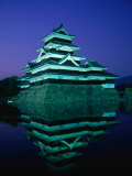 Matsumoto-Jo Castle at Night, Matsumoto, Japan Photographic Print by Martin Moos