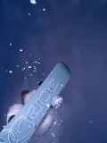 Snowboarder in the Air, Salen, Dalarna, Sweden Photographic Print by Christian Aslund