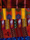 Fabric for Sale Outside the Santiago Cathedral, Sacatepequez, Guatemala Photographie par Richard I'Anson