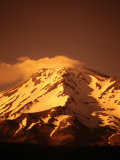 Mountain Peak at Sunset, Mt. Shasta, USA Photographic Print by Lee Foster