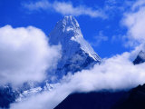 Ama Dablam from Near Tengboche on Everest Basecamp Trek, Everest Base Camp, Sagarmatha, Nepal Photographie par Grant Dixon