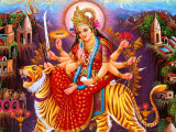 Paul Beinssen - Image of Durga on Her Tiger, India Fotografická reprodukce Paul Beinssen - Image of Durga on Her Tiger, India Fotografická reprodukce
