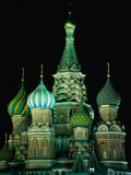 St Basil's Cathedral on Moscow's Red Square, Moscow, Russia Photographic Print by Mark Newman