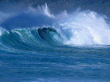 Powerful Waves on Nihiwatu Beach, Sumba, East Nusa Tenggara, Indonesia Fotografiskt tryck av Paul Kennedy