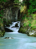Glacial Stream Through Rocky Walls, Torres Del Paine National Park, Chile Photographic Print by Brent Winebrenner