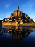 Mont Saint Michel, Mont St. Michel, Basse-Normandy, France Photographie par Mark Daffey