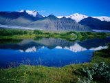 View of Icelands Highest Mountain Hvannadalshnukur, in the Skaftafell National Park, Iceland Photographic Print by Graeme Cornwallis