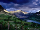 Stormy Evening Over Hidden Lake, Glacier National Park, Montana, USA Photographic Print by Gareth McCormack