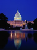 The Capitol at Dusk, Washington DC, USA Fotografie-Druck von Richard I'Anson