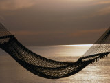 Hammock at Sunset, Western Division, Fiji Photographic Print by Phil Weymouth