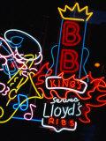 Bb King's Blues Club Sign, Beale Street, Memphis, USA Photographie par Richard I'Anson