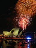 New Years Eve fireworks over Sydney Opera House, Sydney, Australia Lámina fotográfica por Holger Leue New Years Eve fireworks over Sydney Opera House, Sydney, Australia Lámina fotográfica por Holger Leue
