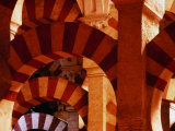 Architectural Feature of Mezquita, Cordoba, Andalucia, Spain Photographic Print by Bill Wassman