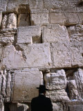 Oliver Strewe - Praying at Wailing Wall in Old City, Jerusalem, Israel Fotografická reprodukce