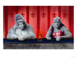 Goin Ape Down at the Monkey Bars Reproduction procédé giclée par Will Bullas