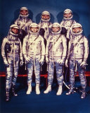 The 7 Mercury Astronauts, 1959 Photo