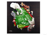 Animal Crappers Giclee Print by Will Bullas