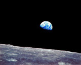 View of Earth from Apollo 8 Photographie