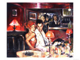 Couple in a Lounge Lámina giclée por Marta Gottfried Couple in a Lounge Lámina giclée por Marta Gottfried