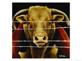 Bunch of Bull Giclee-trykk av Will Bullas