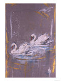 Swans II Giclée-tryk af Marta Gottfried Swans II Giclée-tryk af Marta Gottfried