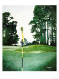 Greens Peeper Giclee Print by Will Bullas