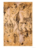 Untitled Dancers Giclee Print by Marta Gottfried