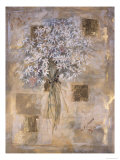 Flores blancas Lámina giclée por Marta Gottfried