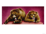 Wine Bars Giclee Print by Will Bullas