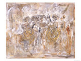 Woman with Two Lions Lámina giclée por Marta Gottfried Woman with Two Lions Lámina giclée por Marta Gottfried