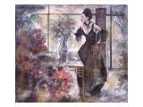 Untitled Woman in Parlor Lámina por Marta Gottfried Untitled Woman in Parlor Lámina por Marta Gottfried