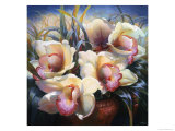 Orchid Sonata Giclee Print by Elizabeth Horning