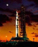 Apollo 11 Saturn V Space Vehicle Photo