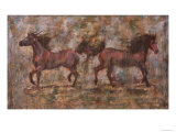 2 Horses Giclée-tryk af Marta Gottfried 2 Horses Giclée-tryk af Marta Gottfried