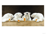 Polar Beers Giclee-trykk av Will Bullas