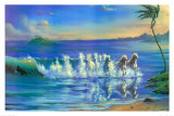 Galloping Waves Affiche par Jim Warren