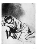 Sleeping Girl, Drawing, British Museum, London Lámina giclée por Rembrandt van Rijn Sleeping Girl, Drawing, British Museum, London Lámina giclée por Rembrandt van Rijn