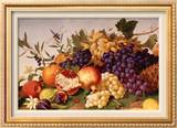 Still Life of Grapes, Pineapple, Figs Prints by Adolf Senff