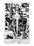 Architectonic Project for the Layout of Piazza San Pietro and the Surrounding Areas Lámina giclée por Cosimo Morelli