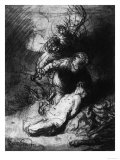 The Sacrifice of Isaac, British Museum, London reproduction procédé giclée par Rembrandt van Rijn 