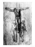 Crucifixion, British Museum, London Gicleetryck av Michelangelo Buonarroti Crucifixion, British Museum, London Gicleetryck av Michelangelo Buonarroti