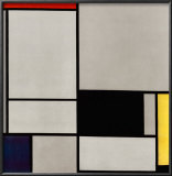 Composition No. 2 Poster by Piet Mondrian