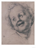 Face of the Baby Jesus for the Pucci Altarpiece, in the Uffizi Gallery Lámina giclée por Jacopo da Carucci Pontormo