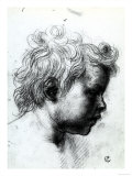 Portrait of a Child Seen in Profile, Gabinetto Dei Disegni E Delle Stampe, Uffizi Gallery, Florence Giclee Print by Andrea del Sarto 