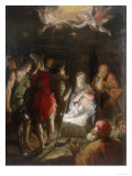 Adoration of the Shepherds, Conserved at the Galleria Estense in Modena Giclee Print by Hans von Aachen