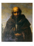 Diogenes, Palatine Gallery, Pitti Palace, Florence Giclée-tryk af Carlo Dolci