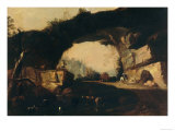 Landscape with Arch, Palatine Gallery, Palazzo Pitti, Florence Giclée-Druck von Marco Ricci