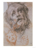 Study of the Head of St. Joseph for the Pucci Altarpiece Lámina giclée por Jacopo da Carucci Pontormo