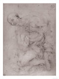 Grieving Male Figure, Uffizi Gallery, Florence Giclee Print by Jacopo da Carucci Pontormo