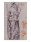 Study for the Figure of St. John the Evangelist Lámina giclée por Jacopo da Carucci Pontormo